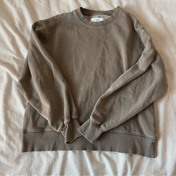 TNA Sweaters - TNA Women's Taupe Crewneck Sweater